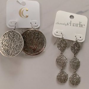 2 Charming Charlie Earrings